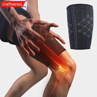 CRAFTSERIES 1PC Professional High-Elastic Compression Thigh Support Prevents Muscle Strain Nylon Pro