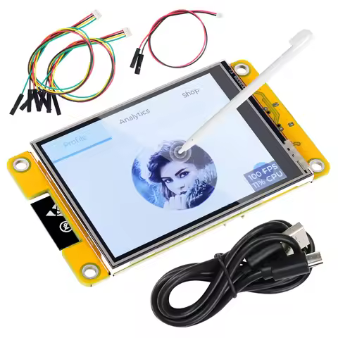 Freenove ESP32 Touch Display CYD WiFi BT, 2.8 3.2 3.5 4.0 Inch Touchscreen, Dual-core 32-bit 240 MHz