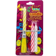 Music Candle Birthday Candle