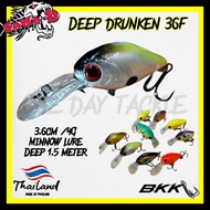 Dagon Deep Drunken 36F  36mm/4.5g