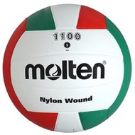 MOLTEN 5號 排球 橡膠 V5C1100 / 合成皮V5M1500