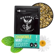 Revival Tea Company Chamomile Mint Tea - Herbal Tea Blend of Chamomile Flowers and Peppermint Leaf -