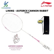 Badminton Racket Axforce Cannon Rabbit N.Pinklining