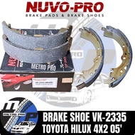 NUVO PRO Brake Shoe(VK-2335)For TOYOTA HILUX 4X2 '05 REAR