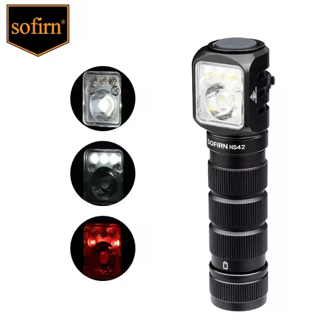 SOFIRN HS42 Headlamp 2100lm 18650 EDC USB C Rechargeable with Power Bank Flashlight SST40 LED Torch 