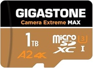 [5-Yrs Free Data Recovery] GIGASTONE 1TB Micro SD Card, Camera Extreme MAX, MicroSDXC Memory Card fo