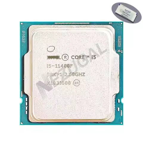I5-11400F I5 11400F SRKP1 2.60 up to 4.40 Ghz Six Core 12M 65W LGA1200 CPU processor