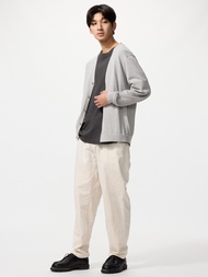 Quần Dài Vải Pha Linen Dáng Relax
