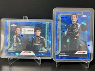F1 Topps chrome Sapphire 限編 Russell Kimi