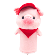 [WICO&Golf] Golf Driver Cover Pink Pig/ Happy Family Pig Driver Wood Hybrid /PIG Golf Driver Cover S