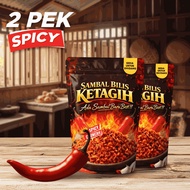 2 Balang ( Original ) Sambal Bilis Ketagih Viral ( Tanpa Biji Cili & Garing )