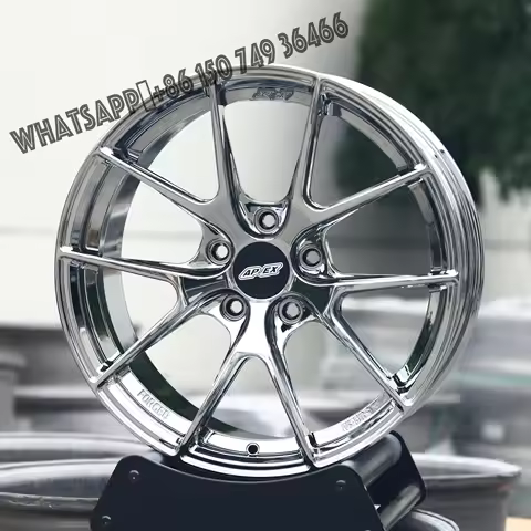 New VS-5RS Stylish Smoky Grey Aluminum Forged Deep Dish Wheels 5X108 5x112 5x120 5x114.3 Polished Go