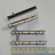 (แพ็ค10ตัว) 10KD วอลลุ่มสไลต์ ยาว7.5CM VRสไลต์ ขา4-2 ตัวต้านทานปรับค่าแบบสไลต์ 10KDx2แกนกว้าง4มิล 1