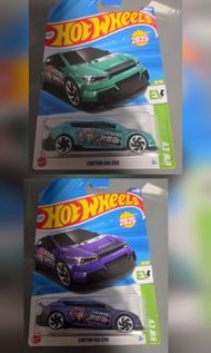 【Kia Ev6】(每部25蚊起）全新風火輪起亞“Ev6”玩具電動休旅車模型車 hotwheels Kia ev6 custom electric suv toys car