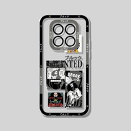 One P-Piece Silicone Clear Case for Xiaomi Redmi Note 15 14 13 Pro Plus 12 11 10 14S 13S 10S 12S 11S
