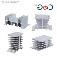 ☢ CG Radiator For Single Phase 10A 25A 40A 60A 80A 100A 120A 200A Aluminum Heat Sink SSR-10DA 25DA 40DA 1 Phase Solid State Relay