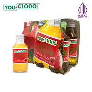 HALAL YOU.C1000 Vitamin Apple/Orange/Lemon/Mango 6 x 140ml