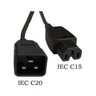 Iec C20 to C15 10M Power Output Cord Cable