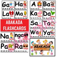 ABAKADA Flashcards Laminated