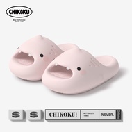 chloe slippers Kartun sandal hiu sab slippers Nilai tinggi ~ Selipar hiu comel generasi kedua wanita