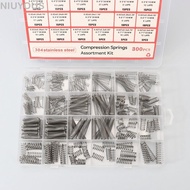 NIUYOMY 300PCS/box Small Springs, Tension Spring with 23 Sizes Compression Spring Assortment Kit, DI