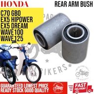 HONDA WAVE C70 GBO EX5 HIPOWER DREAM W125 WAVE125 REAR ARM RUBBER BUSH SWING ARM BUSH BELUKAR LENGAN