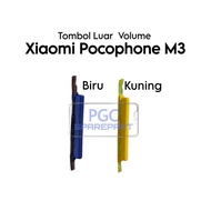 TOMBOL Xiaomi Pocophone Volume External Button poco M3 / M2010J19CG / M2010J19CI - Plastic Casing Bu