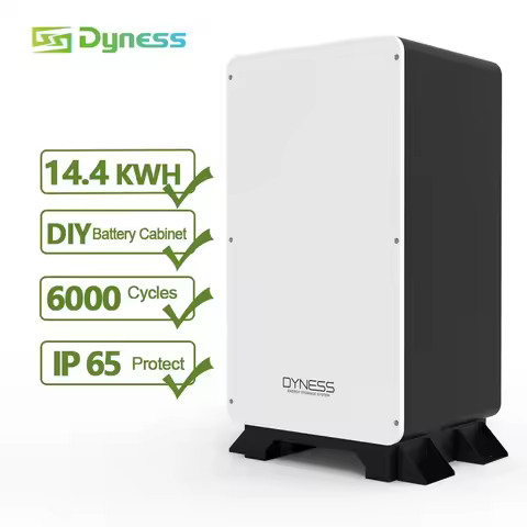Dyness Powercube Outdoor LIthium Ion Battery 48V 300AH 400AH Upright Lifepo4 Batteries Cabinet 12KW 