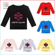 [Ready Stocks] long sleeve kids girl shirt kids fashion t shirt lengan panjang baju budak perempuan murah