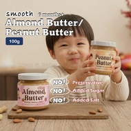 Little Z Almond Butter / Peanut Butter 100g, 6 months+, Mentega Badam Halus / Kacang Halus