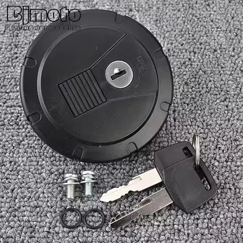 KL KLX 250 650 Fuel Gas Tank Cap Cover Key Locking For Kawasaki KL110 KL250 KL650 KLX125 KLX250 KLX6