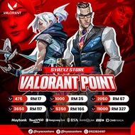 VALORANT POINT VP Malaysia | Instant Fast Delivery | Trusted Seller | Riot ID No Login
