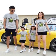 Đồ Gia Đình so Cute In Họa Tiết xinh xắn dễ thương(Giá 1 bộ gđ luôn quần và áo)
