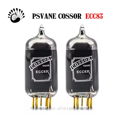 2025 COSSOR VALVE ECC83 Upgrade SHUGUANG/PSVANE 12AX7-T/7025 Matched Pair Gift Box