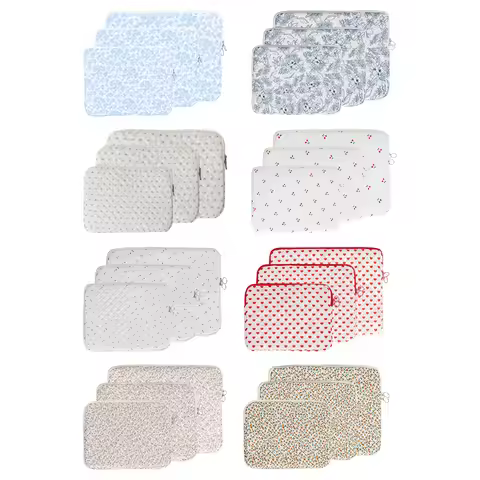 11/13/15 Inch Laptop Sleeve Quilted Laptop Bag Coquette Floral Laptop Carrying Case Office Accessori