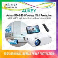 AUKEY RD-850 / RD-860 / RD-870 Wireless Wi-Fi Mini Projector (Full HD 1080p, Support Screen Mirrorin