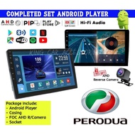 Completed Set For Perodua~ KING-8163 / TS-18 / TS-10 Car Android Player Build in Apple Carplay & And