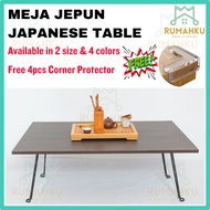 RMK Raya Meja Jepun Besar Japanese Table Meja Lipat Murah Meja Jepun Lipat Ruang Tamu Rendah Foldabl