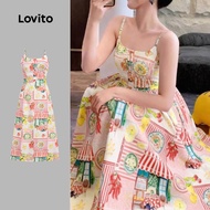 K3-FEB26-L-Sling Printed Dress New-DRK3P1D152