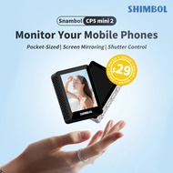 Shimbol CP5 Mini 2 Selfie Monitor with a 2.4-inch Screen, Perfect for Rear-Mounted Phone Selfies, Re