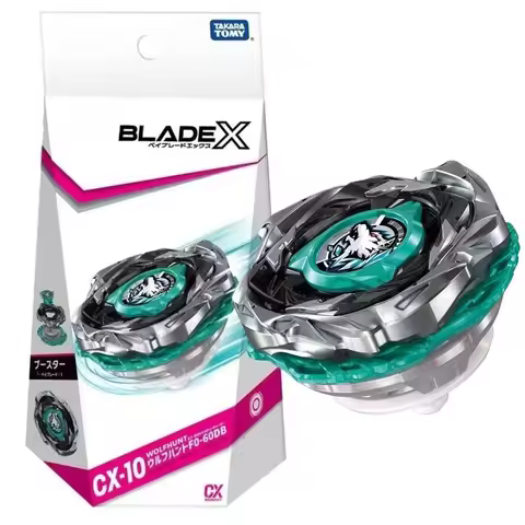 Takara Tomy Bey X CX-10 Booster Wolf Hunt F0-60DB BLADE CARD GAME