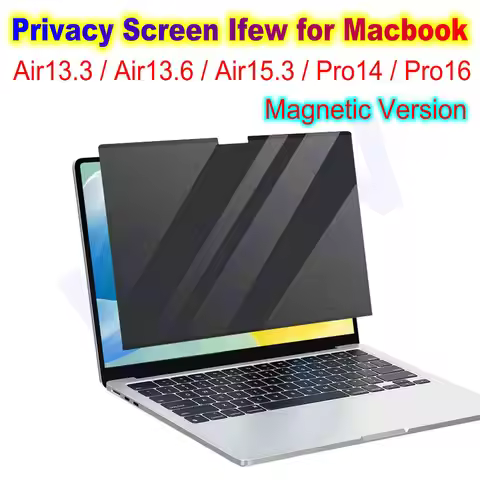 Privacy Screen Protector Filter For Apple Macbook Air 13 13.3 13.6 15.3 Pro 14 16 Inch M1 M5 Anti Sp