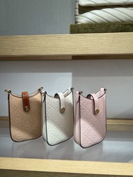 Tory Burch T Monogram 漆皮電話袋 斜孭袋