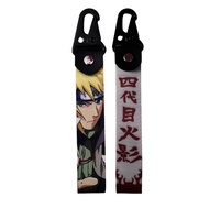 Naruto minato anime keychain - anime webbing keychain