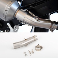 Motorcycle Modified CBR500R Exhaust Pipe Middle Section CBR400/500R CB400/500X 2010-2015