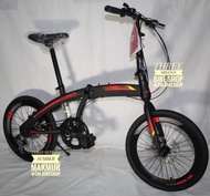 SEPEDA LIPAT EXOTIC 2026 MG 20 INCH SHIMANO 7 SPEED