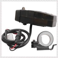 [deeamber.ph] C1FB 20-80V E-Bike Handlebar USB Charger 24V 36V 48V 60V QC3.0 Quick Charger Adapter(R