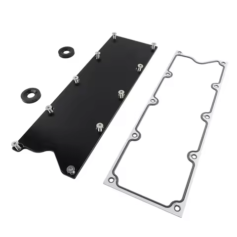 High-Quality Billet Aluminum Engine Blocks with Slim Valley Pan Cover Plate, Fit for LS Gen 3 LSX, L