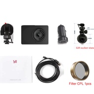 xiao YI Smart Dash Cam For Car 2.7 Screen Full HD 1080P yi back None