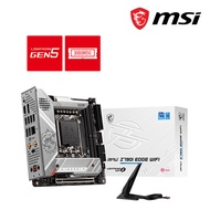 MSI MPG Z790I EDGE WIFI Motherboard - Intel Z790 (LGA 1700) / DDR5 / 2.5G LAN / Wi-Fi 6E / Mini-ITX